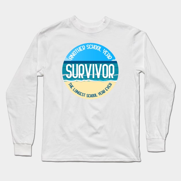 another school year survivor, the longest school year Long Sleeve T-Shirt by GoranDesign